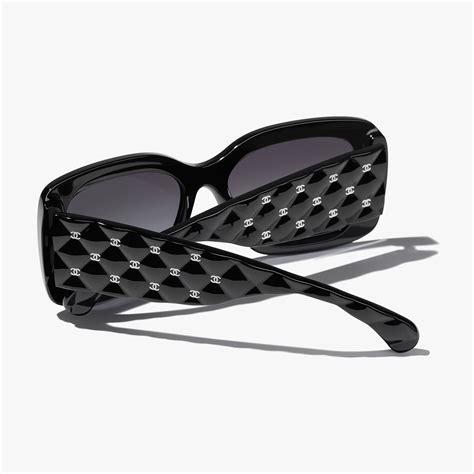 chanel rectangular eyeglasses|Chanel rectangle sunglasses acetate.